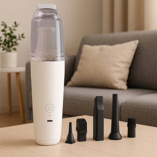 Multipurpose Cordless Rechargeable Mini Handheld Vacuum Cleaner Set ...