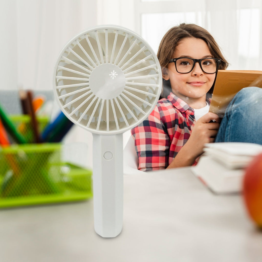 Mini Handheld Fan | Portable & Rechargeable - – The Garth