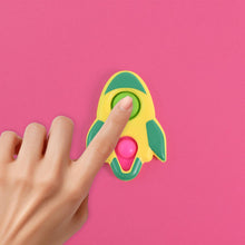 Rocket Shaped Dimple Keychain Toy (1 Pc)