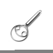 Dough Whisk, Premium Stainless Steel Dutch Whisk, Dough Hand Mixer Artisan Blender For Egg, Bread, Cake, Pastry, Pizza Dough - Perfect Baking Tools, Whisking, Tirring Kitchen Tools (1 Pc)