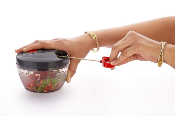 Manual Food Chopper – Compact & Powerful Handheld Chopper ⏱️🥕✨