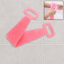 Eco-Friendly Silicone Shower Brush & Back Scrubber Towel