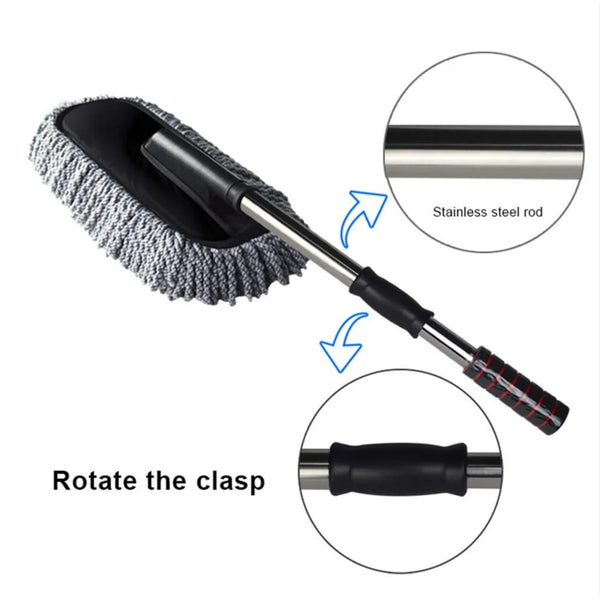 Car Dust Brush – Gentle & Efficient Cleaning Tool for Interior & Exterior 🚗🧹✨