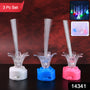 Multi-color Led Fiber Optic Flower Night Lamps (Mix Color  3 Pc)