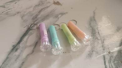 Mini LED Flashlight Keychain Torch (Mix Color & 1 Pc)
