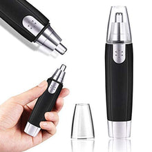 Sharp Steel Battery-Operated Ear & Nose Hair Trimmer 🪒🔋