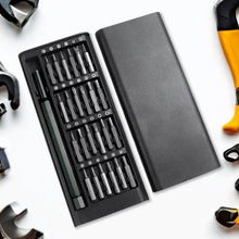 Aluminium 24-in-1 Precision Screwdriver Set | Magnetic Mini Repair Tool Kit (24 Pcs)