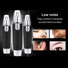 Sharp Steel Battery-Operated Ear & Nose Hair Trimmer 🪒🔋